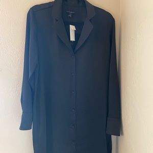 Banana Republic Black Shirt Dress